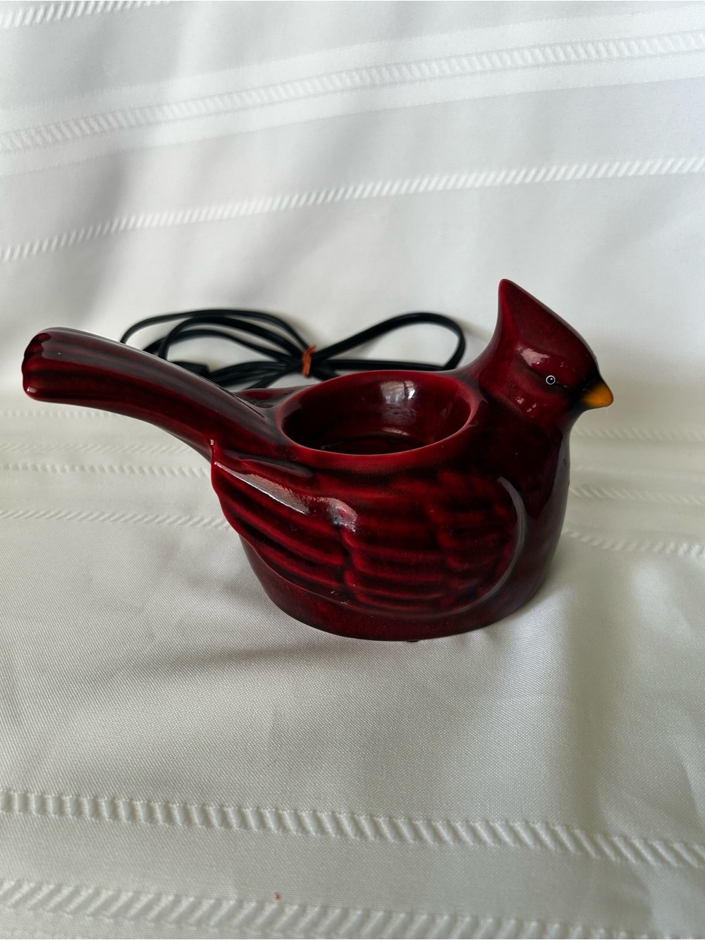 Scentsy Red Cardinal Bird Wax Warmer Home Decor Accent